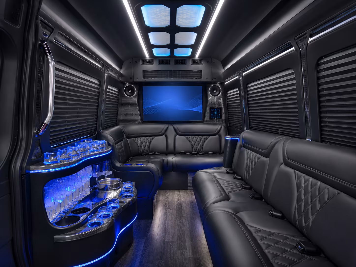 Hillsboro Airport Shuttle & Transportation onboard seating