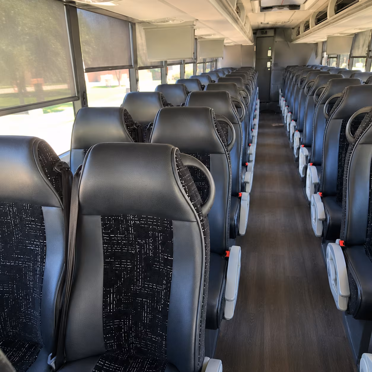 Hillsboro Airport Shuttle & Transportation party bus interior