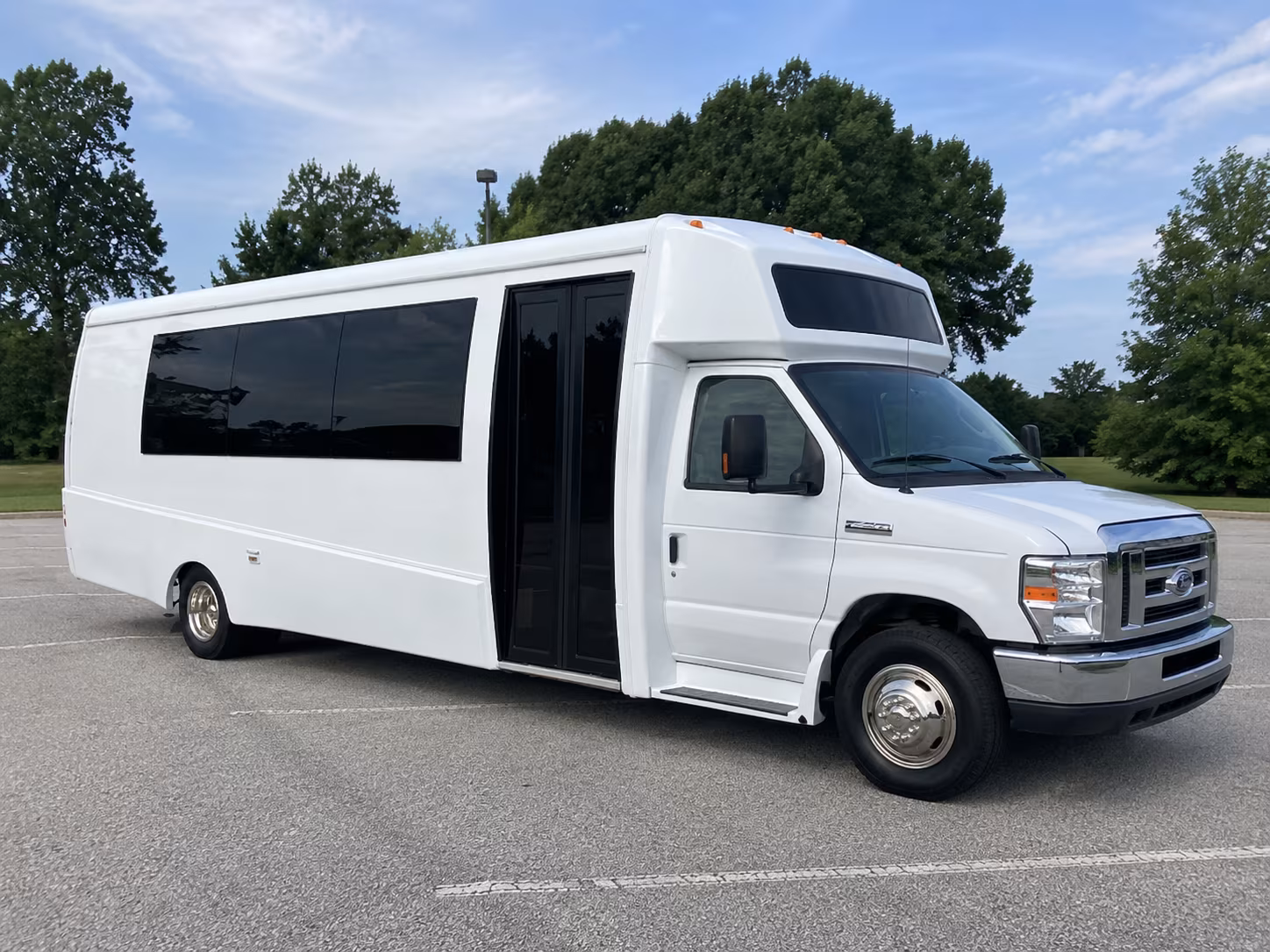 Hillsboro Bachelor & Bachelorette Transportation party bus exterior