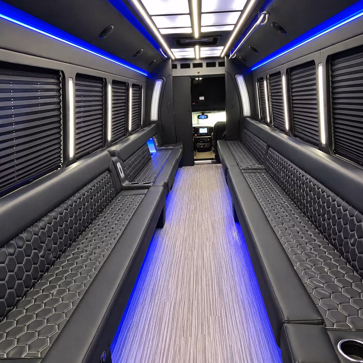 Hillsboro Birthday, Sweet 16, & Quinceañera Transportation party bus exterior
