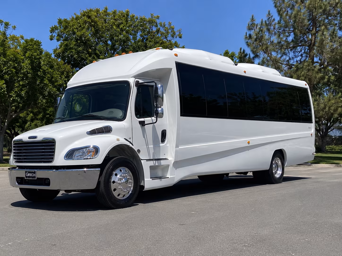 Hillsboro Concert & Music Festival Transportation party bus exterior