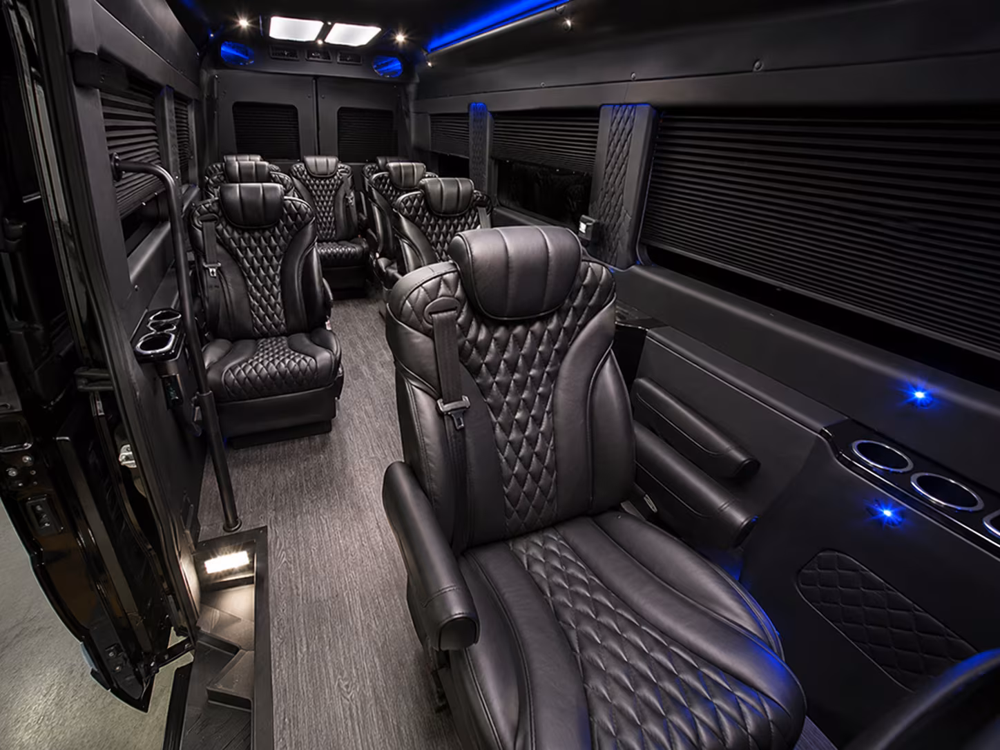 Hillsboro Corporate Transportation party bus exterior
