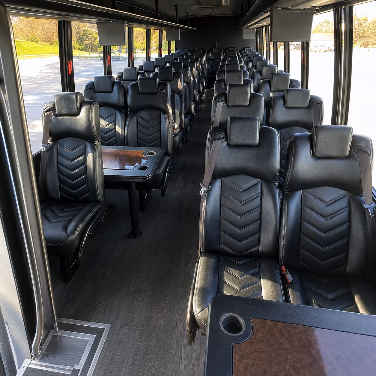 Hillsboro Corporate Transportation party bus exterior