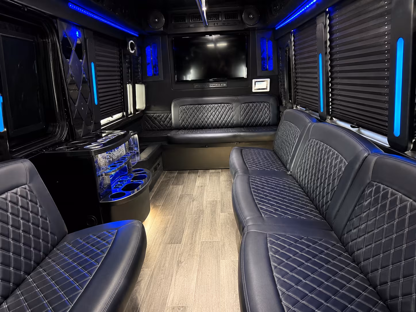 Hillsboro Private Event Transportation party bus exterior