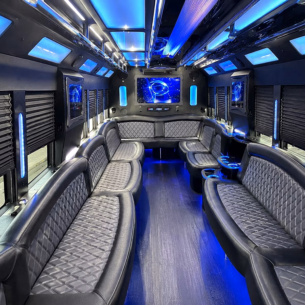 Hillsboro Private Event Transportation onboard seating