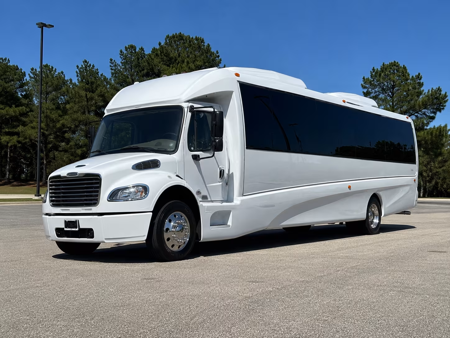 Hillsboro Private Event Transportation party bus exterior