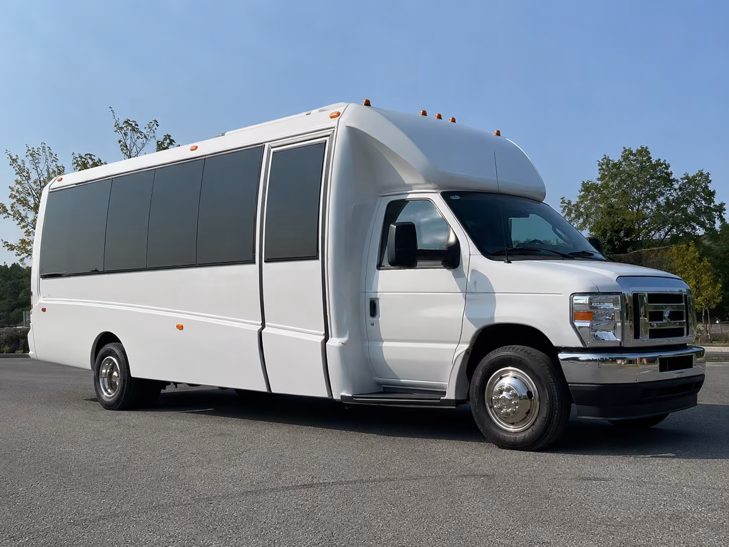Hillsboro Prom & Homecoming Transportation party bus exterior