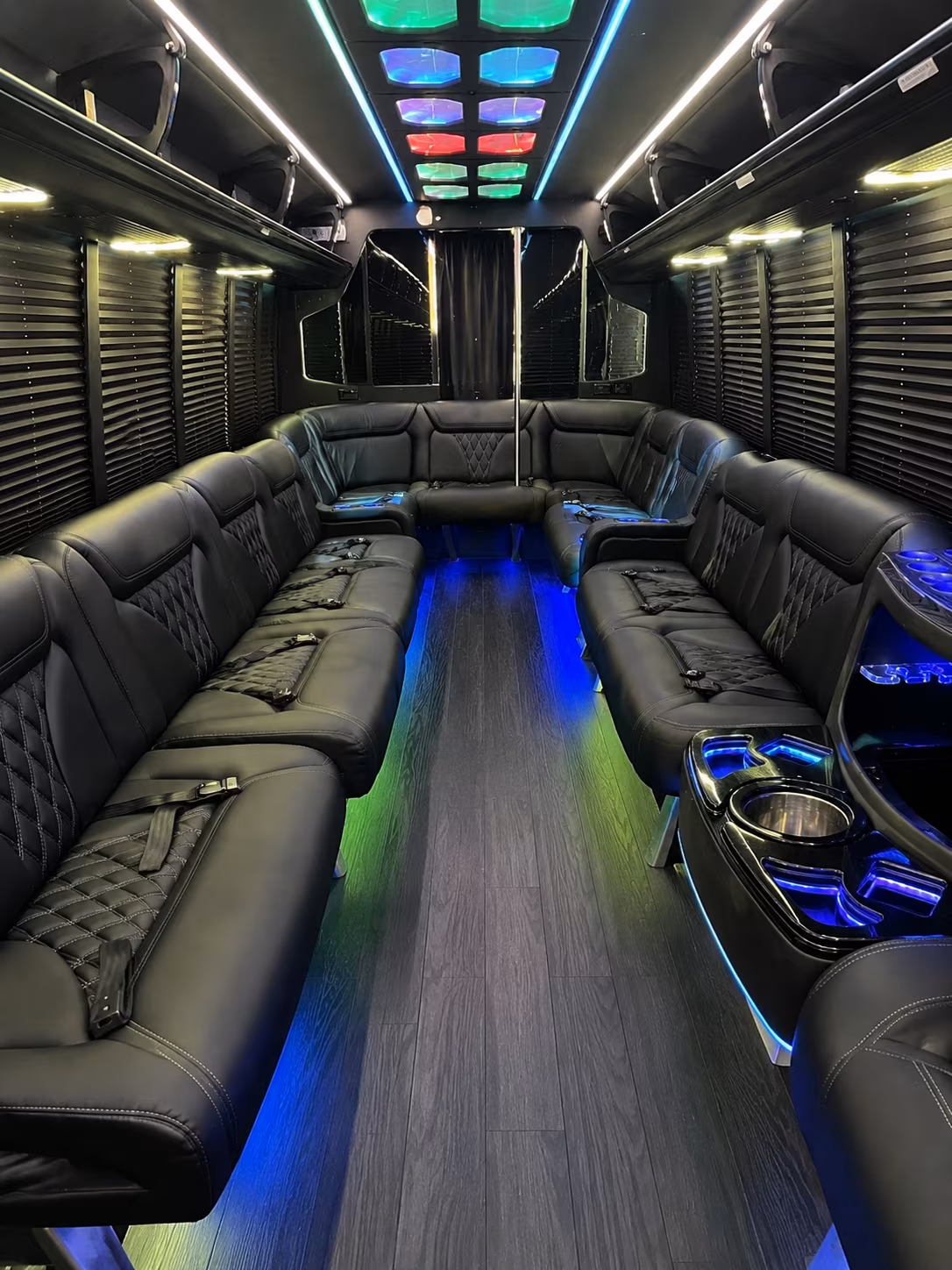 Hillsboro Prom & Homecoming Transportation party bus exterior