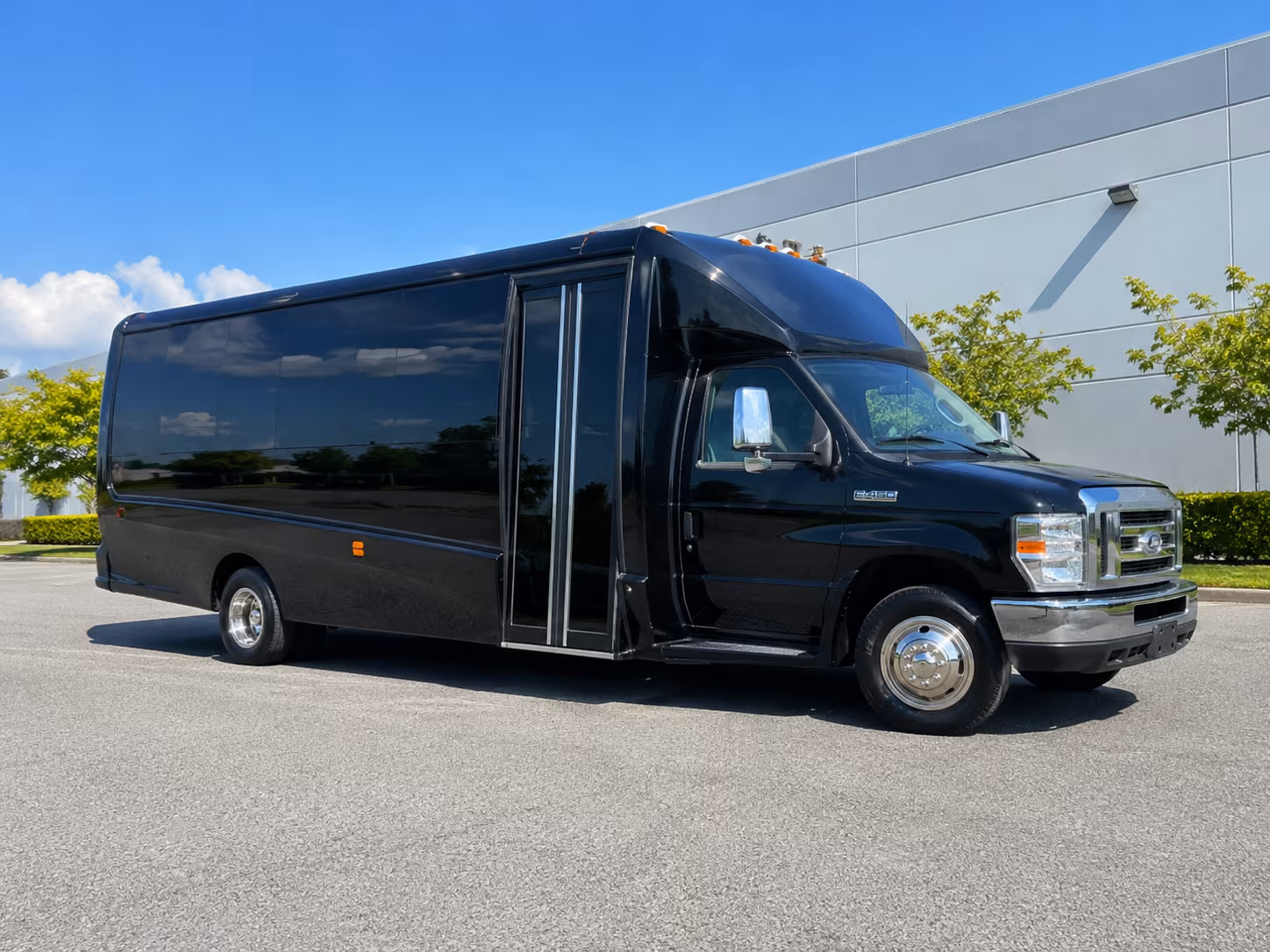 Hillsboro Prom & Homecoming Transportation party bus exterior