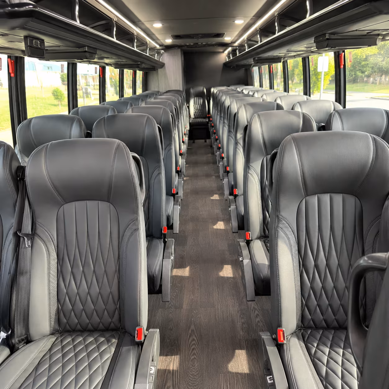 Hillsboro School Event Transportation party bus exterior