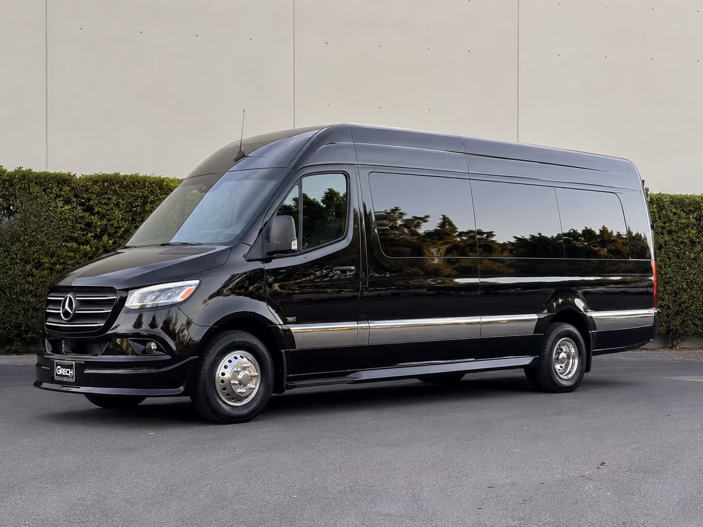 Hillsboro School Event Transportation party bus exterior