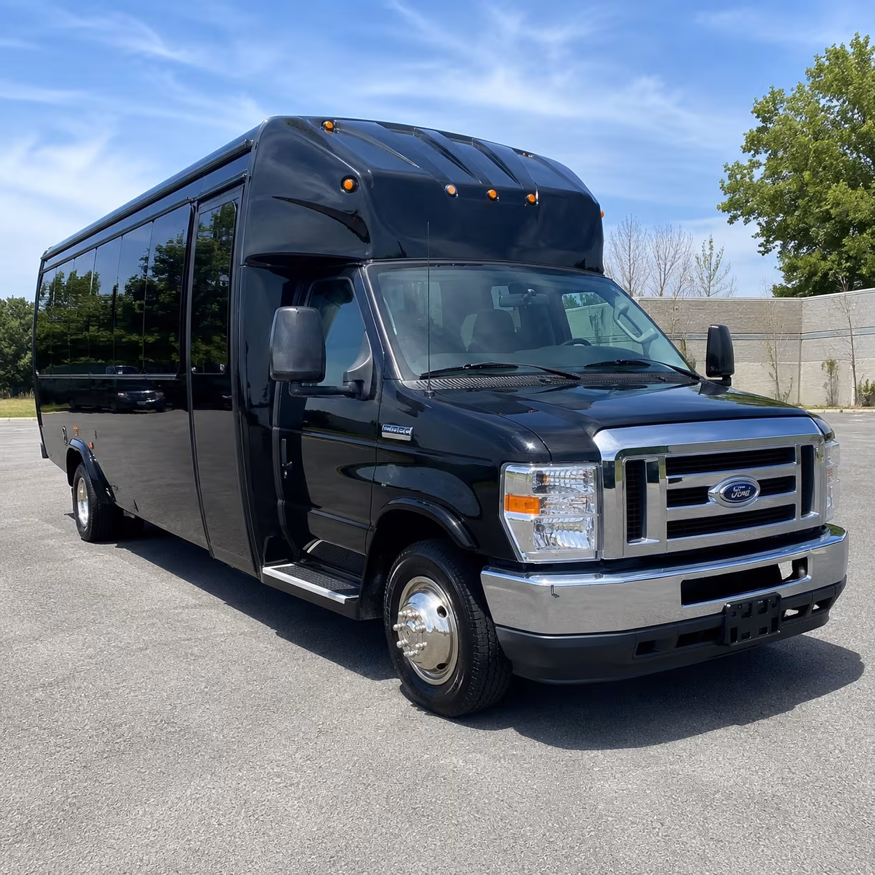 Hillsboro Sporting Event Transportation party bus exterior