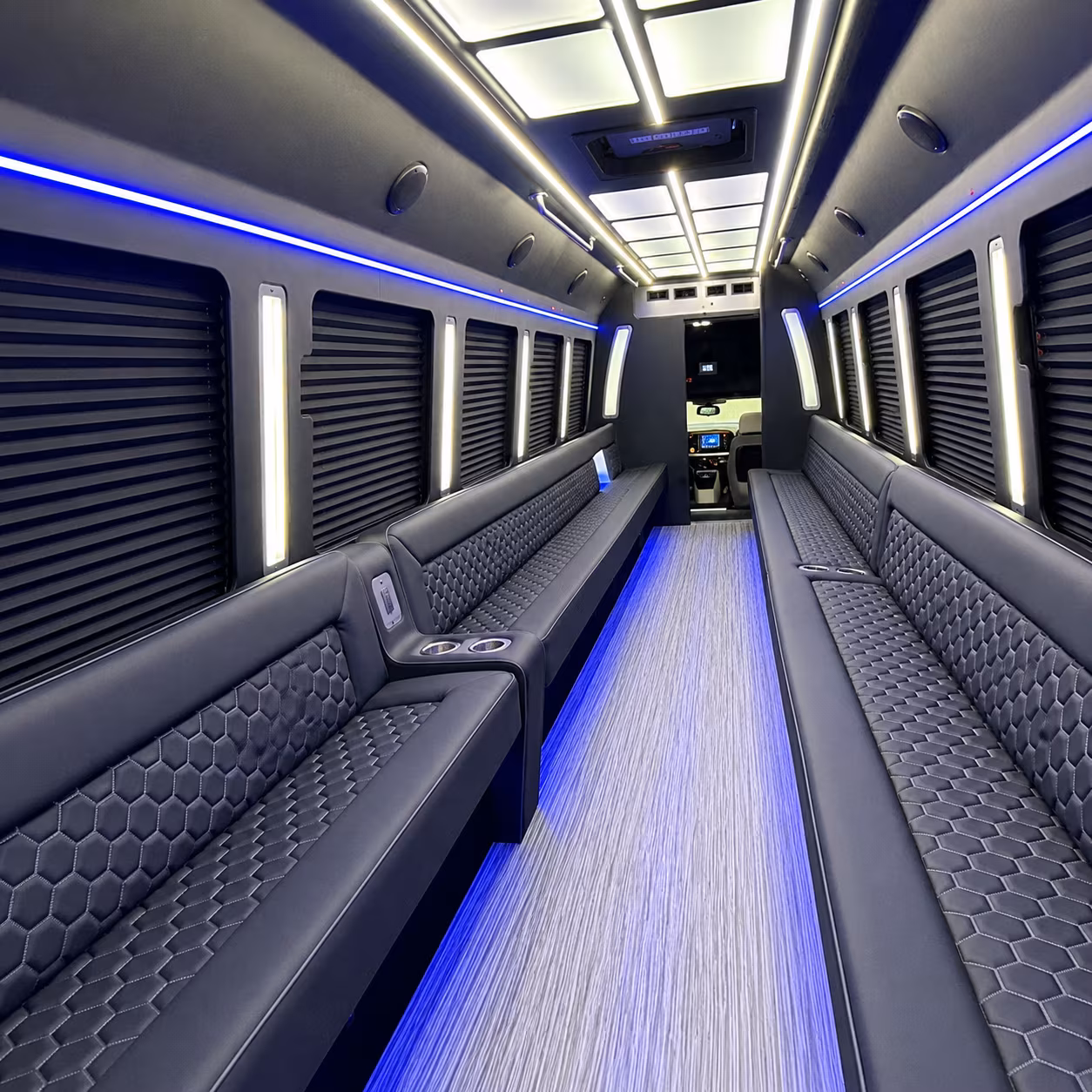 Hillsboro Wedding Transportation party bus exterior