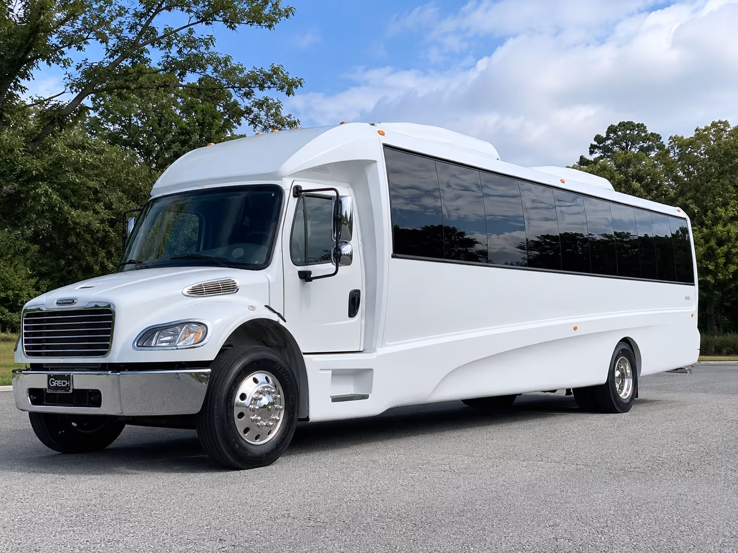 Hillsboro Wedding Transportation party bus interior