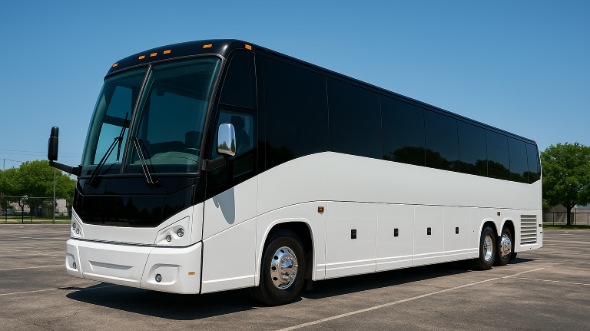 Exterior of Charter Bus Company Salem's 40 Passenger Party Bus in Salem