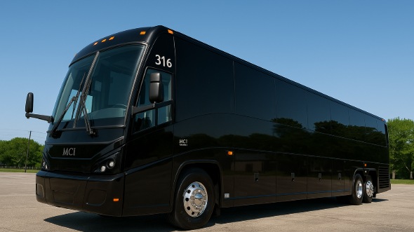 Exterior of Charter Bus Company Tigard's 40 Passenger Party Bus in Tigard
