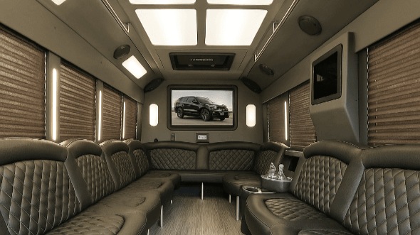 albany 20 passenger party bus